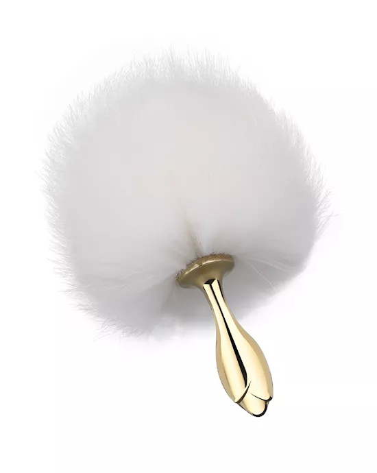 SEVANDA Bunny Tail with Rose-Shaped Plug