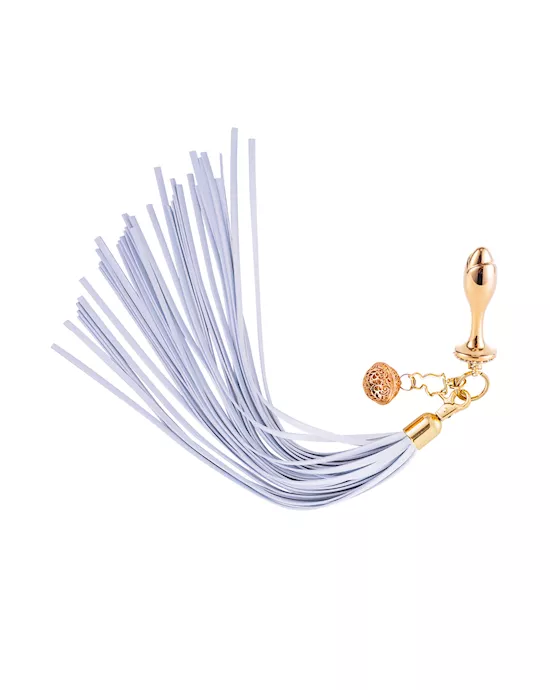 SEVANDA Pony Tail with Rose-Shaped Plug