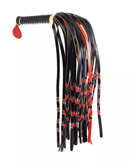 SEVANDA Braided Tail Flogger