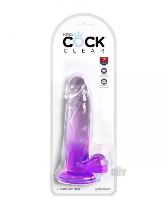 King Cock Clear W/balls