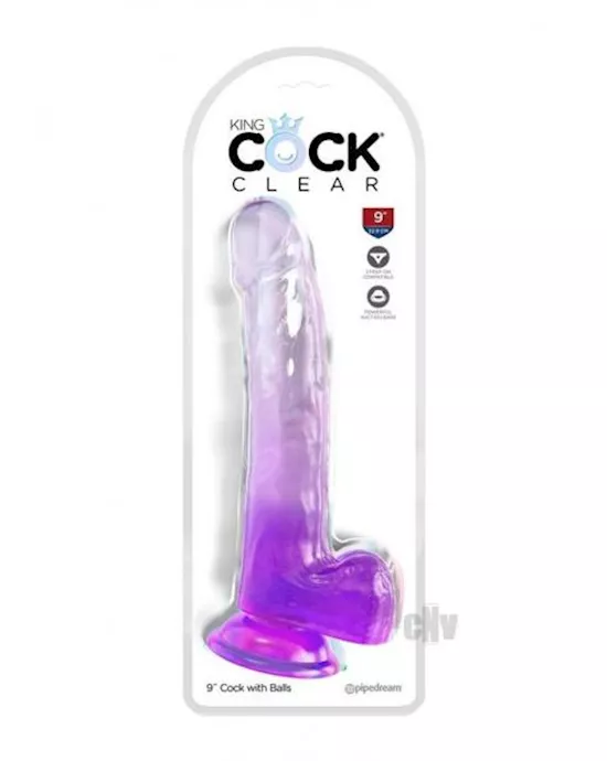 King Cock Clear w/Balls
