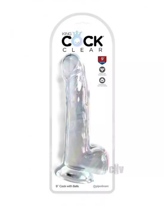 King Cock Clear w/Balls