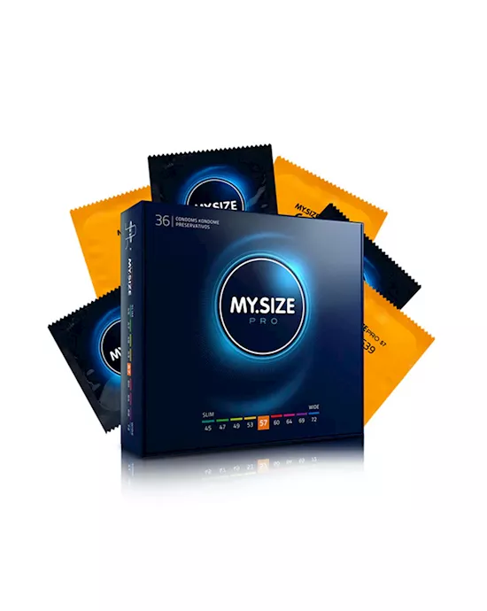 My Size Pro 57mm Condoms 36 Pack