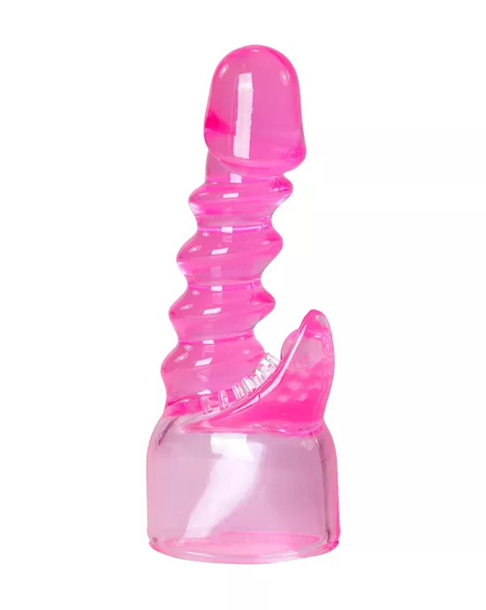EasyToys Spiral Dildo Wand Attachment