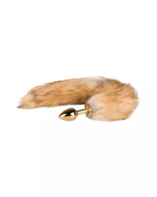EasyToys Small Premium Fur Fox Tail Plug
