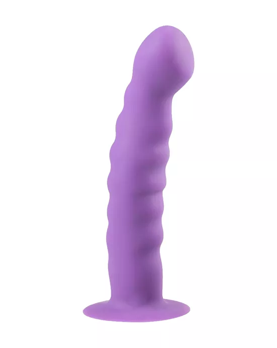 Easytoys Ribbed Dong Suction Cup Dildo