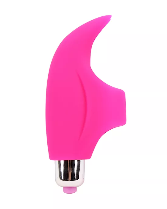 Kinky Silicone Finger Vibrator