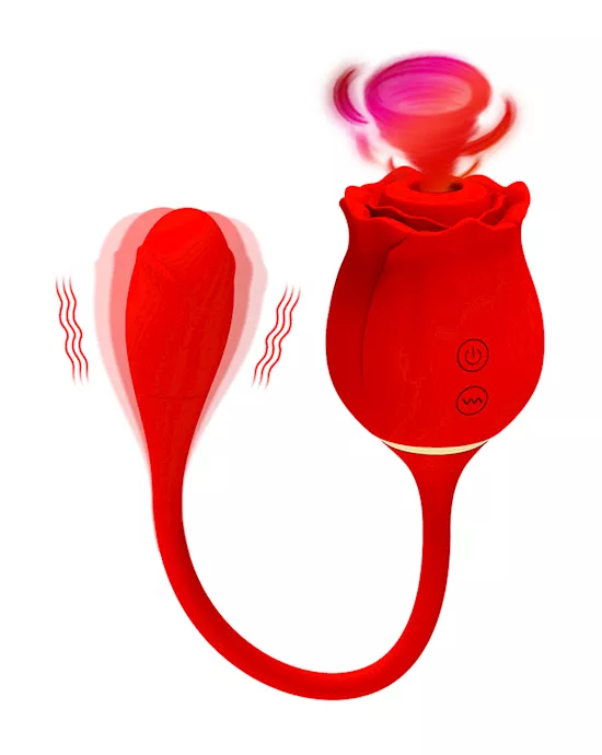 Amore Rose Tail Suction Vibrator