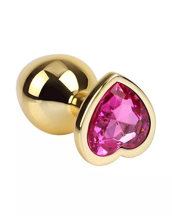 Rosy Heart Gem Plug