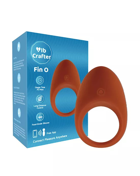 Fin O Vibrating Cock Ring With App Control