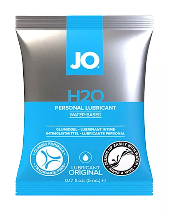 Jo H2o Waterbased Lubricant 5ml