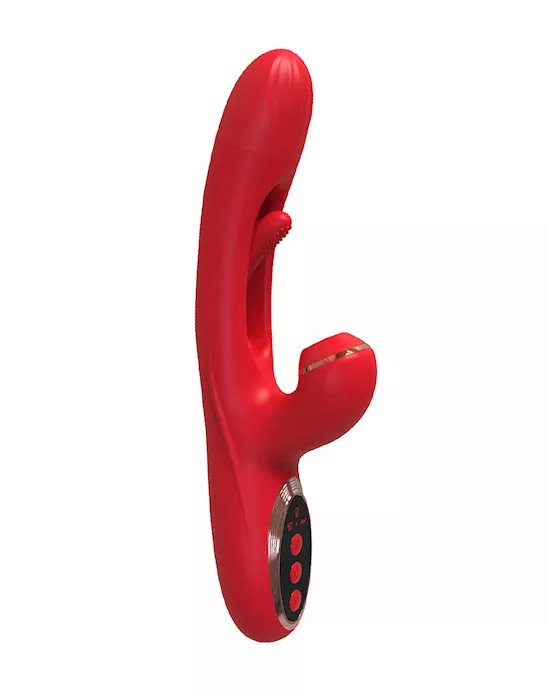 Suction Rabbit Vibrator with Internal Arm