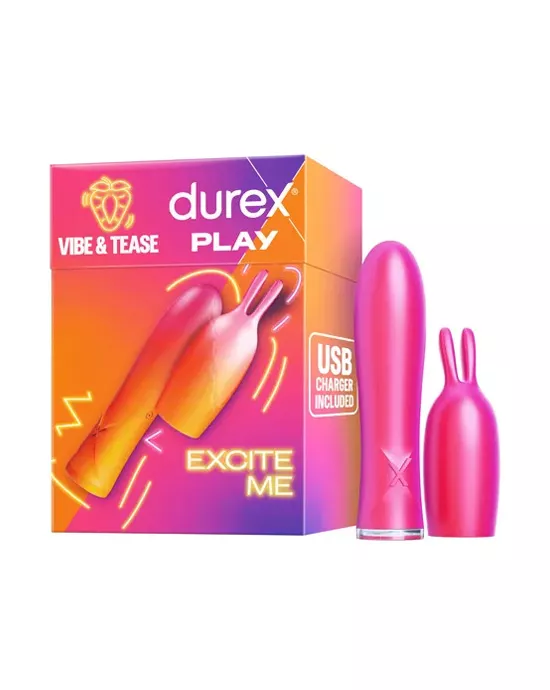 Durex Play Vibe & Tease 2 In 1 Vibrator & Teaser Tip