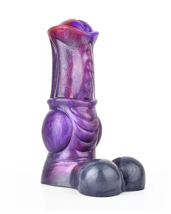 Wild Nebula Penis Extension Sleeve With Ball Ring