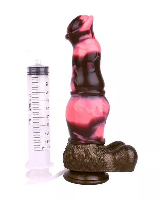 Wild Veteran Centaur Warrior Squirting Fantasy Dildo With Balls