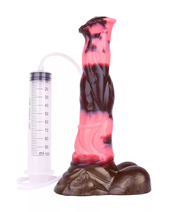 Wild Wary Centaur Warrior Squirting Fantasy Dildo With Balls