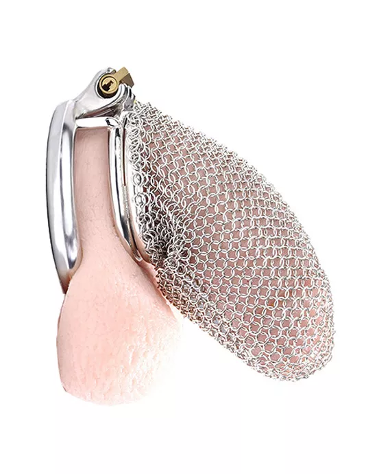 Sir Lancelot Chainmail Chastity Cage