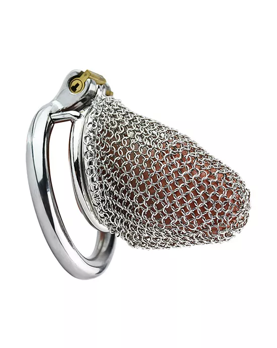 Sir Bedivere Chainmail Chastity Cage