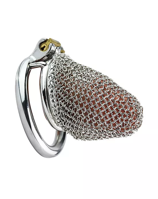 Sir Bedivere Chainmail Chastity Cage