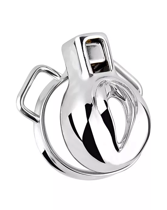 Imprisoned Sissy Stainless Steel Chastity Cage
