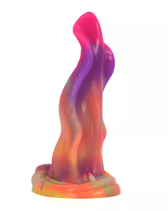 Wild Fanged Beast Glow In The Dark Tongue Dildo