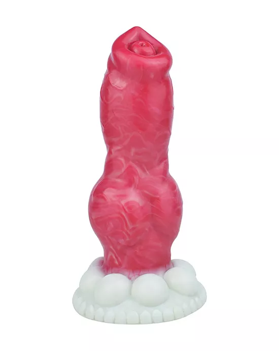 Wild Playful Pup Knotted Fantasy Dildo