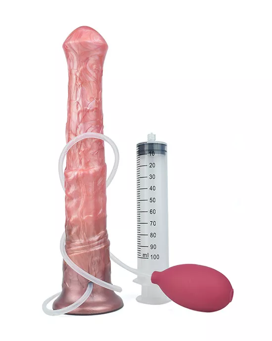 Wild Unstoppable Stallion Squirting Fantasy Dildo