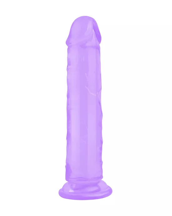 Mr Rude Straight Crystal Jellies Dildo