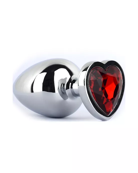 Jewelled Secret Heart Butt Plug