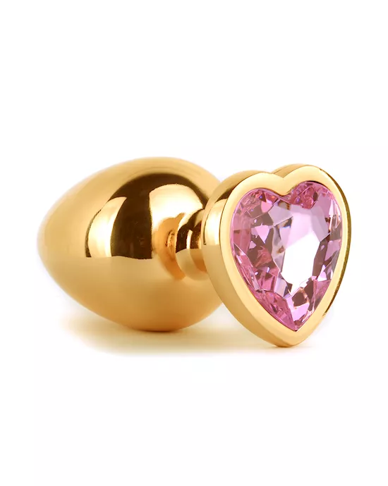 Jewelled Secret Heart Butt Plug