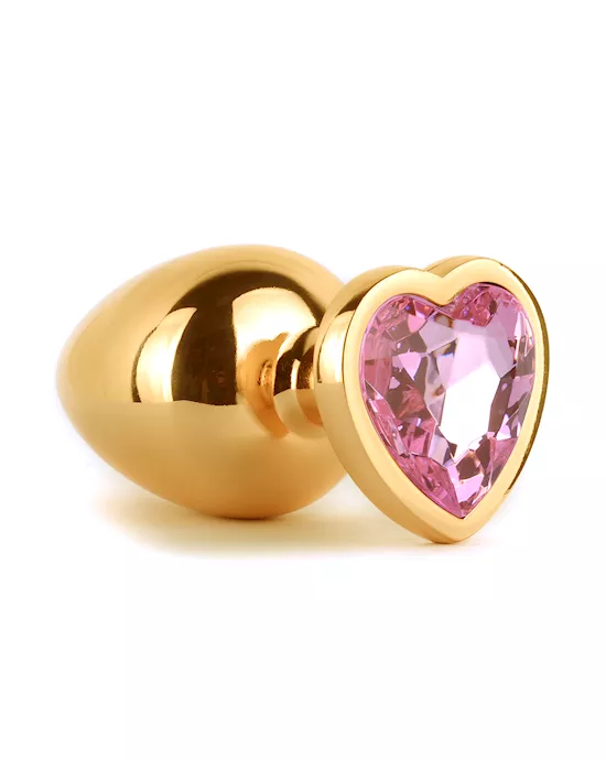 Jewelled Secret Heart Butt Plug