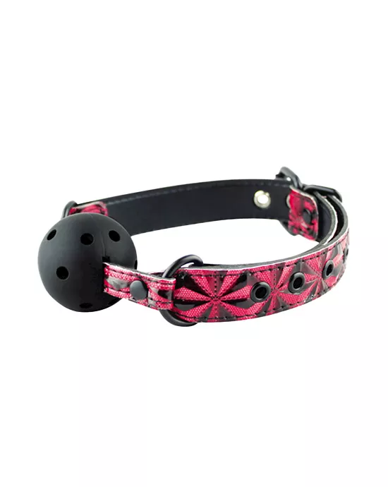 Shush Pyramid Pattern Ball Gag