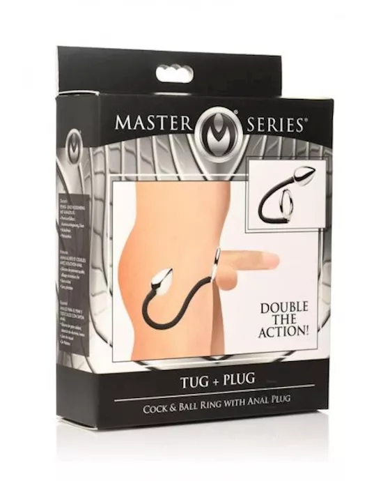 Ms Tug Plug Cock Ball Ring 