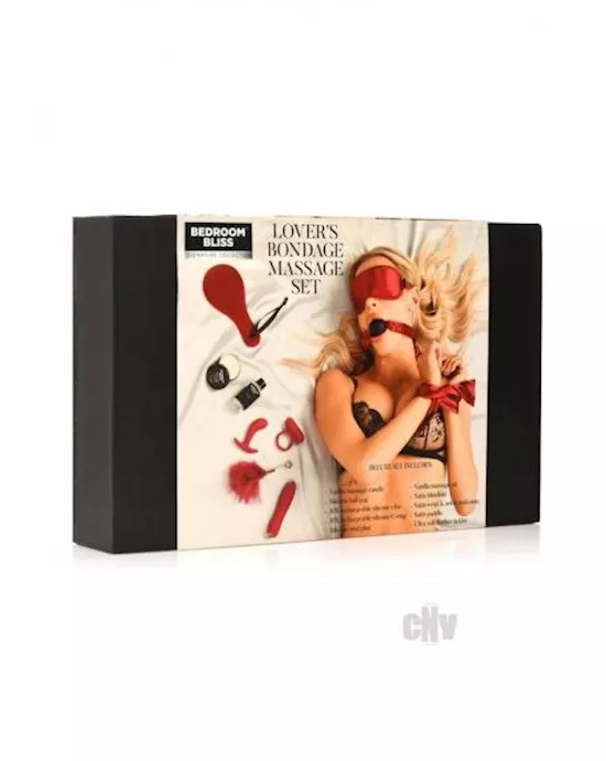 Bedroom Bliss Lovers Bondage Massage Set