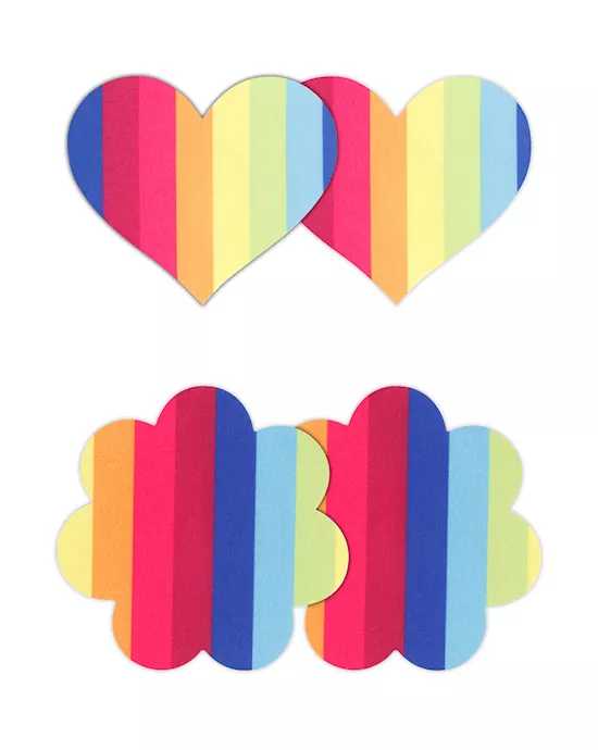 Pretty Pasties Heart & Flower 2 Pair