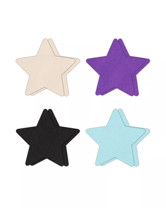 Pretty Pasties Star I Assorted 4 Pair