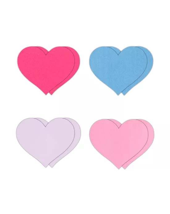 Pretty Pasties Heart Ii Assorted 4 Pair
