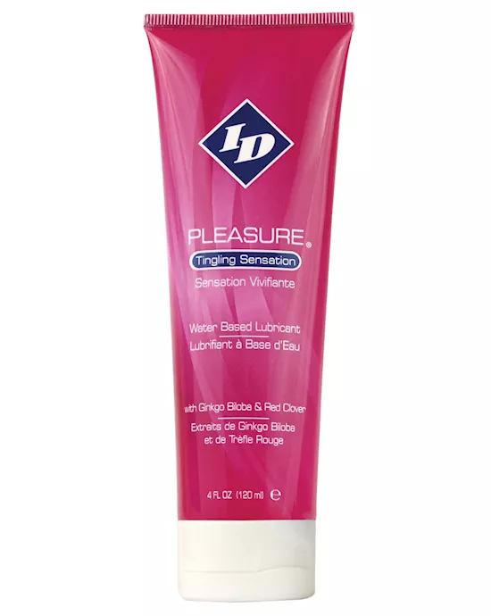 ID Pleasure Waterbased Tingling Lubricant - 4 oz Tube