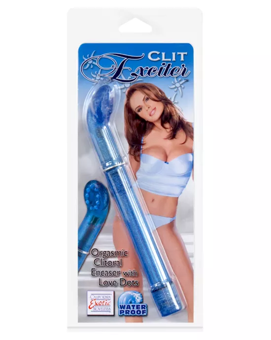 Clit Exciter w/Love Dots - Blue