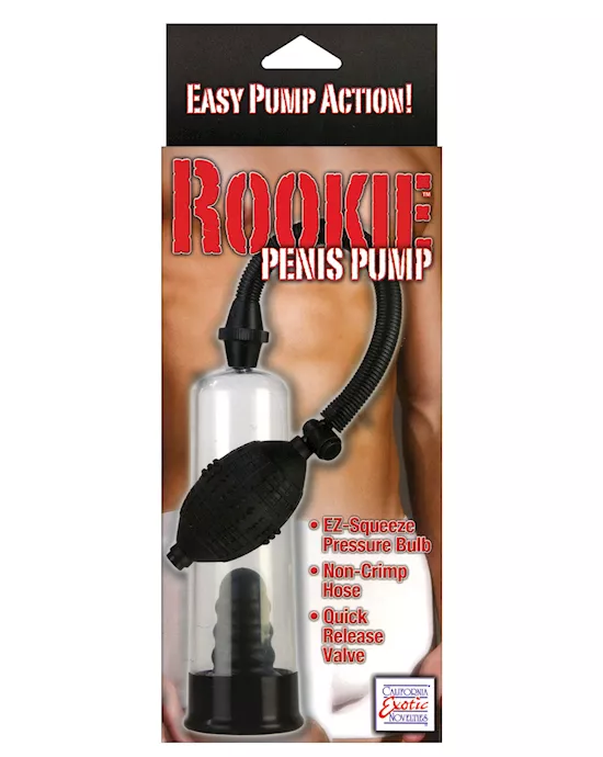 Rookie Penis Pump - Clear