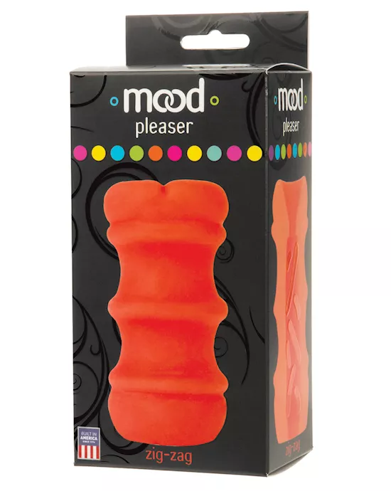 Mood Ultaskyn Zig-Zag Stroker - Orange