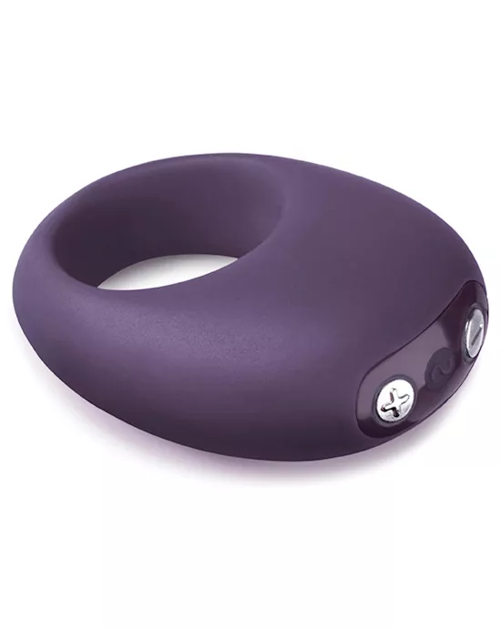 Je Joue Mio Cock Ring w/Five Vibrations - Purple