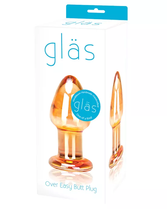 Glas Over Easy Butt Plug