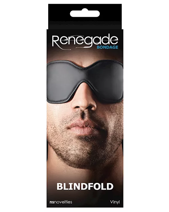 Renegade Bondage Blindfold - Black