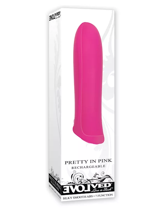 Evolved Pretty In Pink Rechargable Bullet - Pink