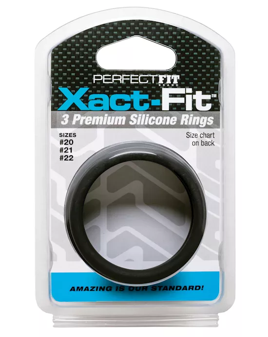 Perfect Fit Xact Fit 3 Ring Kit L/XL - Black