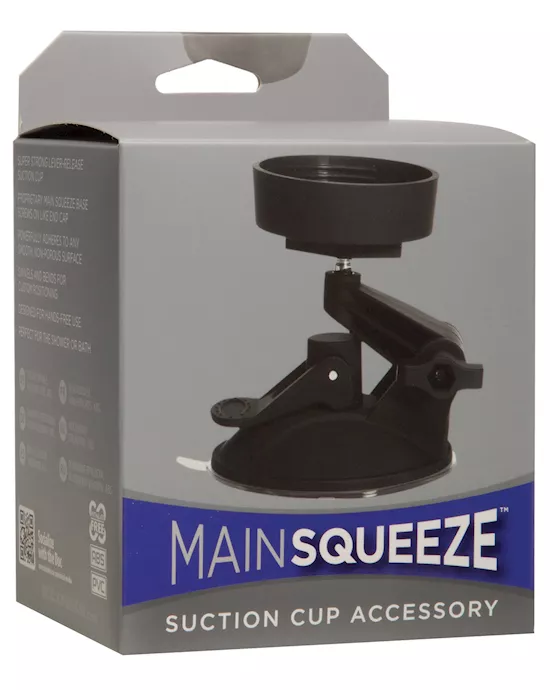 Main Squeeze Suction Cup Accessory - Black