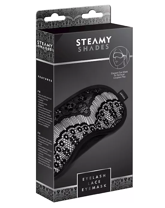 Steamy Shades Eyelash Lace Eyemask