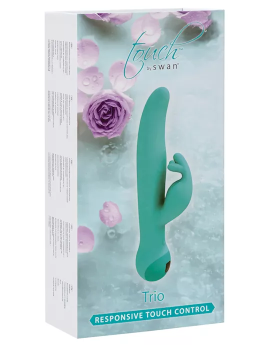 Touch by Swan Trio Clitoral Vibrator - Teal