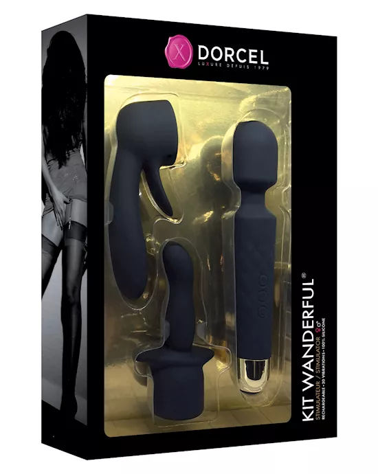Dorcel Wanderful Kit - Black/Gold